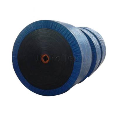 China Rubber Customized Speed Black Conveyor Belt For High Temperature Resistant Material for sale