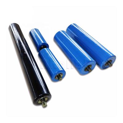 China Conveyor Systems Return Roller With Center Shaft Position Industrial Grade Steel Material for sale