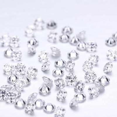 China 1.3mm to 1.8mm melee CVD and hpht lab grown diamond color E-F price per carat 1.0mm | 4.5 millimeters for sale