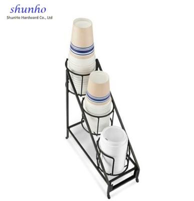 China 3 tier cup and lid stand for sale