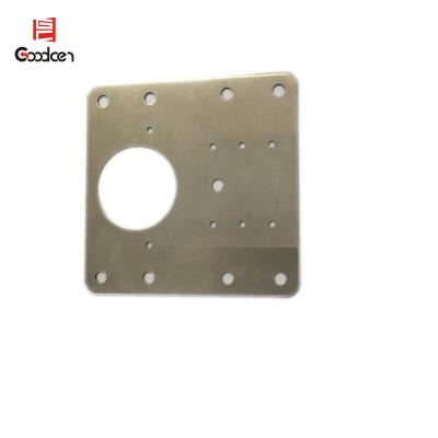 China Modern Steel Plate Furniture Drawer Window Stainless Hinge Repair Plate For Cabinet for sale