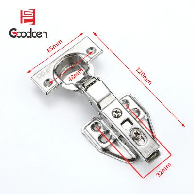 China Modern High Quality 304 Stainless Steel 108g Self Closing Cabinet Hinges for sale