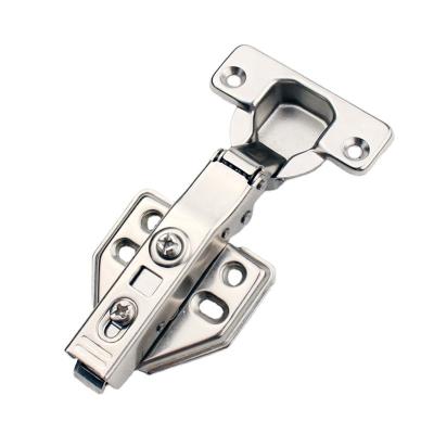 China Modern iron kichen self closing auto to hide hidden cabinet door hinge for furniture hardware for sale