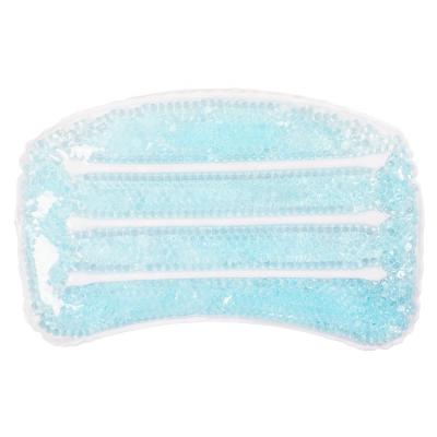 China WELLRICH Bathtub Sustainable Spa Pillow Luxury Gel Bath Pillow Suction Cooling Cups Relieve Neck Relax Cushion (Blue Gel Pearl) for sale