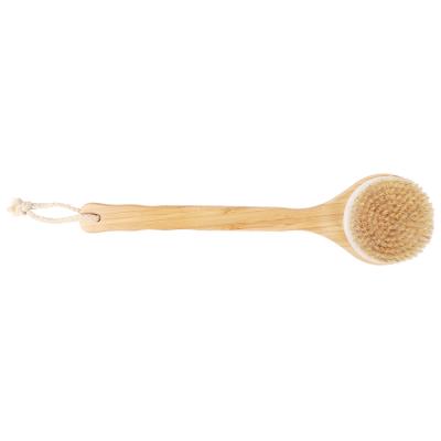 China EXFOLIATING WELLRICH Body Scrubber for Shower Long Handle Gentle Exfoliation Improve Skin Health and Beauty Wet or Dry Brushing for sale