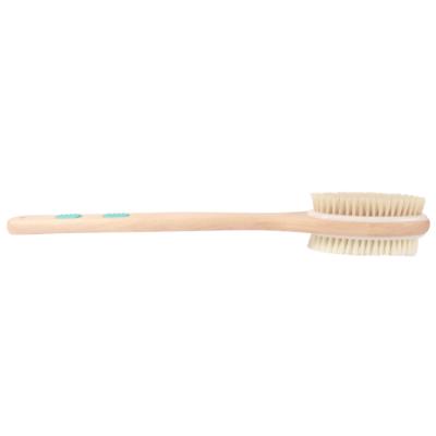 China Long Handle WELLRICH Long Handle Double Sided Shower Sweep, Scrubber Body Exfoliator, Exfoliating Skin And Clean Body Easily for sale