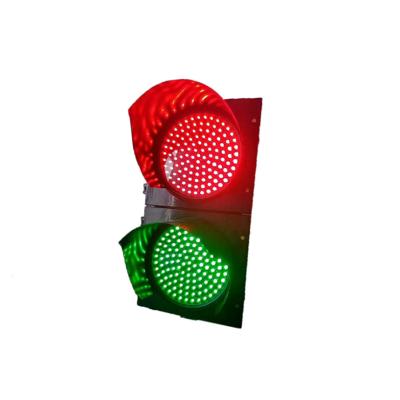 China Engineer Grade PC+Aluminum Sheet 100mm Sheet 100mm Red Green Led Traffic Lights Pedestrian Traffic Light for sale