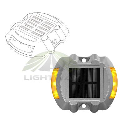 China Wholesale Aluminum Pedestrian Solar Reflector Road Lights Crossing Solar Road Markers for sale