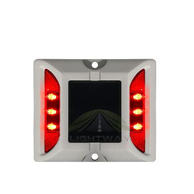 China Excellent Resistance Plastic Compression Waterproof Solar Led Road Stud for sale