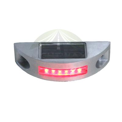 China Super Bright Aluminum Alloy Aluminum LED Solar Road Studs With Flashing Lights for sale