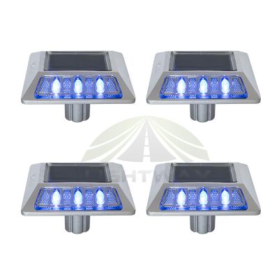 China cast aluminum road reflector manufacturers in china wireless solar road stud for sale