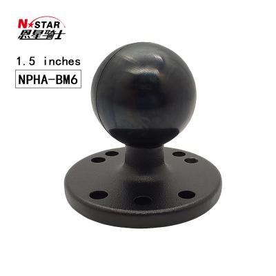 China N-STAR Classic Industrial Tablet Holder 1.5 Inch Round Ball Head Mount for sale