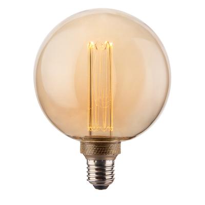 China G125 E27 Filament Bulb 120lm 3.5W Dimmable Single Vintage Edison LED Indoor Decorative Lamp Bulbs for sale