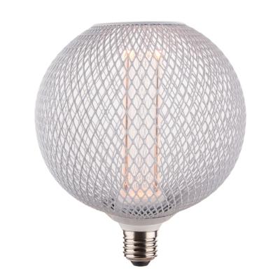 China Luxury Vintage Metal Cage Edison Filament Bulb E27 E26 High Quality Decorative Edison Light Bulb Lamp for sale