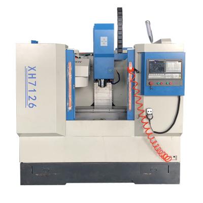 China XH7126 Machinery Processing Plant General Vertical CNC Machining Center Price For Sale for sale