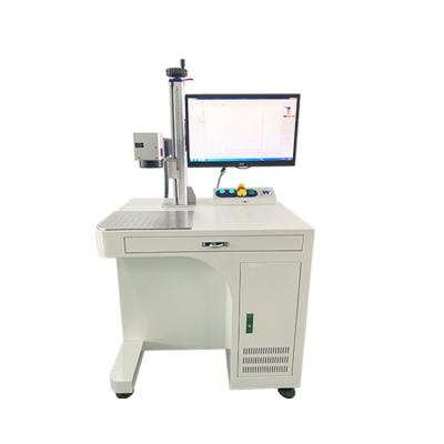 China Laser marking high precision 3d color printed 50w fiber laser marking machine for metal/plastic/chains/pen for sale