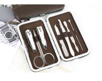 China Nail Beauty 7 Piece Nail Set, Household Beauty Manicure Tool, Portable Nail Clipper Set for sale