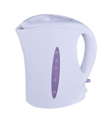 China Wireless Home Appliance Quick Boiling Water Cordless Kettle Plastic Electric Kettle for sale