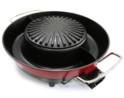 China Easily Assembled Electric Hot Pot and Electric Multifunctional Cook Grill for sale