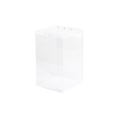 China REPTIZOO Viable 1.5 Gallon 5.6 L Clear Acrylic Mini Greenhouse Tank For Small Reptiles Acrylic Habitat for sale