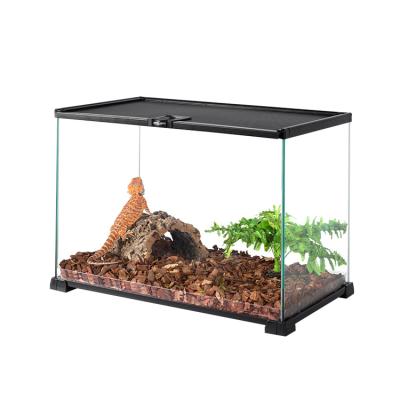 China REPTIZOO Viable 15 Gallon 55 L Custom Gecko Tank Reptile Cage Chameleon Cage Snake Tank Lizard Cages Mini Reptile Greenhouse for sale