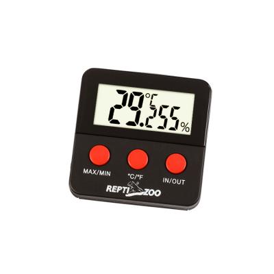 China Professional REPTIZOO Digital Hygrothermograph Sustainable Thermo-Hygrometer for Mini Greenhouse Habitat Sensitive Thermo-Hygrometer for sale