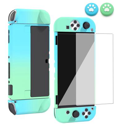 China Protective Cover Device For Nintendo Switch Oled Hard Case Console Pastel Anti-fall Shockproof For Nintendo Switch Oled Shell for sale