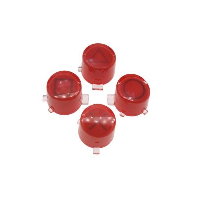 China Fashion Jelly Triangle Buttons For PS5 Gamepad Controller ABS Action Circle Wireless Button for sale