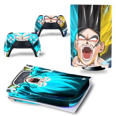 China New Army Pattern Protective Custom Console Controller Sticker Skin For PS5 Vinyl Covers for sale