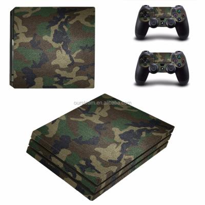 China Latest Vinyl Game Player Decal Vinyl Sticker Skin For Pro Controller PS4 Pro For PS4 Console for sale