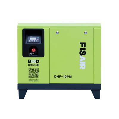 China DHF- 22H 12 Bar 0.8Mpa Gas Lubricated Screw Air Compressors For Heavy Duty Application for sale