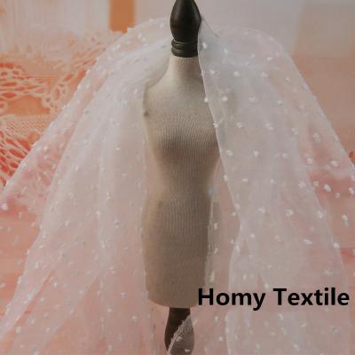 China Textile Raw Material Texture Polyester Tulle Fabric Gradient Rainbow Organza Home Light Shrink-Resistant Fabric For Clothing for sale