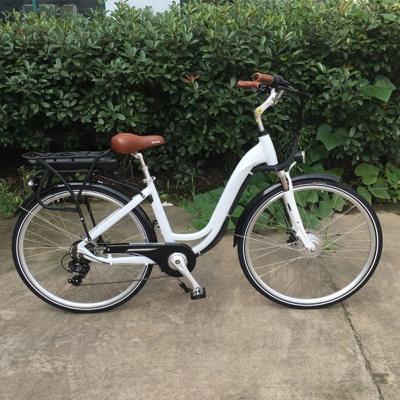 China Aluminum Alloy New Arrival Shimano 8 Speed ​​Gears Brushless Motor 250W 8FUN Integrated Electric Bicycle for sale