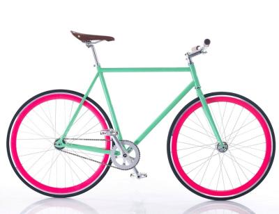 China China high-ten steel single speed bike 700C fixed speed bike wholesale colorful cheap fixed speed bike for sale