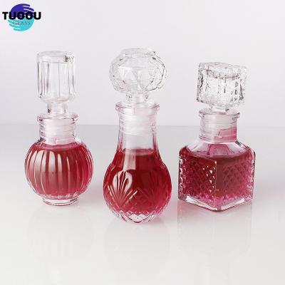 China Leak proof Hot sale wine bottle Fruit Water 6oz 50ml Small Glass Wine Bottle with high quality à venda