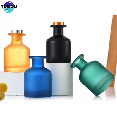 China Cosmetic Hot sale glass bottle Transparent Aromatherapy Reed Diffuser Glass Bottle Te koop