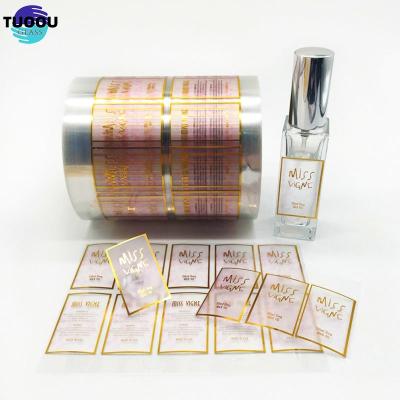 China PERFUME Custom perfume bottle label en venta