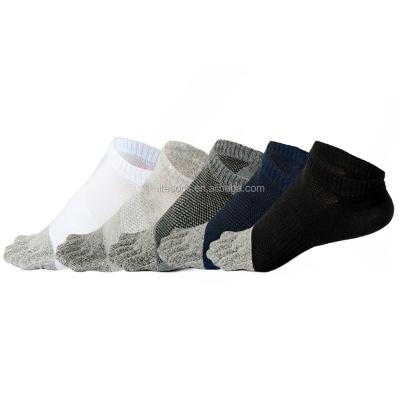 China Hot Selling Custom Hemp Mens Hemp Socks QUICK DRY Five Finger Socks Hemp Socks for sale