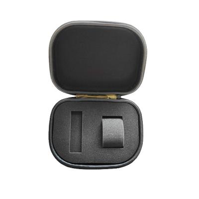 China Portable Leather Watch Packaging Leather Box With Zipper for sale