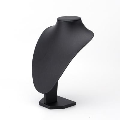 China Leather velvet or according to customer requirement 2020 cases and unique packaging type jewelry displays and jewelry displays display and black color for sale