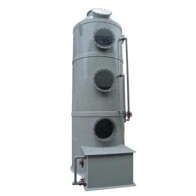 China Spray Tower Wet Scrubber Gas Disposal Acid And Alkali Waste Gas Treatment Equipment for sale