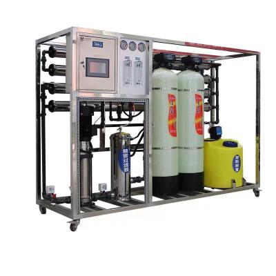 China 330 Kg Reverse Osmosis Water Treatment Purification Equipment UPVC Pipe 98% Desalting Rate for sale