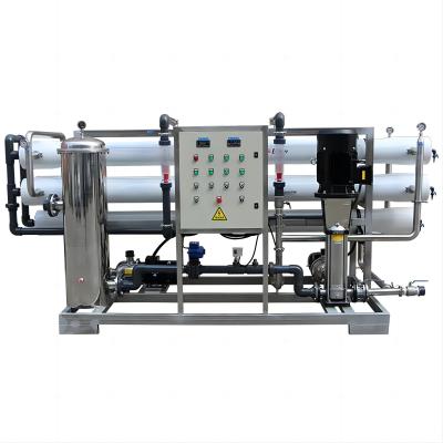 China SUS304 / S316L Automatic Reverse Osmosis  Pure Water Purification System Energy Saving 1-50T/Hour for sale