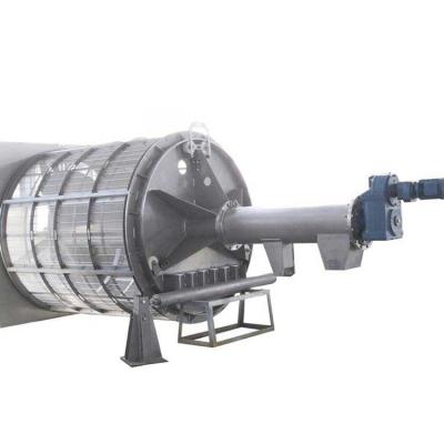 China SS304/SS316 Rotary Drum Screen Filter Wastewater Sewage Sludge Treatment  Dehydrator Dewatering for sale