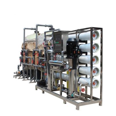 China Reverse Osmosis Mineral Dirty Water Purification Treatment Plant Machinery Purified Water Vending for sale