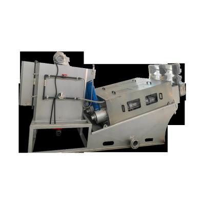 China Environmental Wastewater Sludge Dewatering Equipment Systems Belt Filter Press Multi Disk Type Screw Press for sale