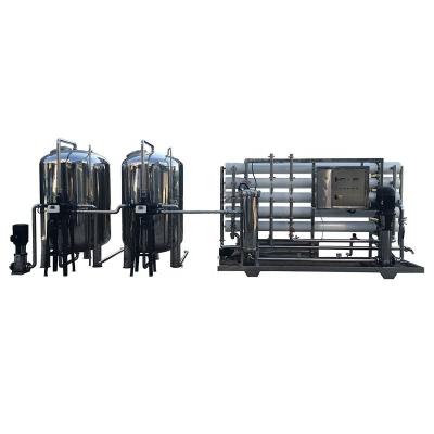 China 304 Demineralized Water Treatment Plant / Water Treatment Machine  15000L/Hour 2000 Kg for sale