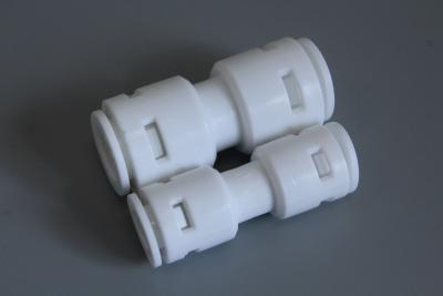 China Food Grade POM Ro Spare Parts For Water Treatment Ro Fittings Part Union Pipe Fitting for sale