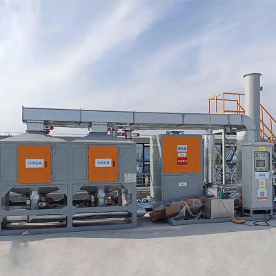 China Equipamento de tratamento de resíduos de gases VOC 380V/50HZ/3P RCO RTO Máquinas de combustão catalítica à venda