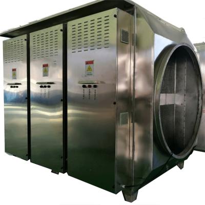 China Industrial Vocs Waste Gas Treatment Equipment Uv Oxidation Plant / Odor Gas Uv Air Sterilizer for sale